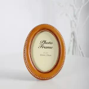 보이드 엔틱 원형액자(소) 3X5탁상 인테리어 소품 사진 인테리어품 꾸미기 가족 성장앨범 탁상용