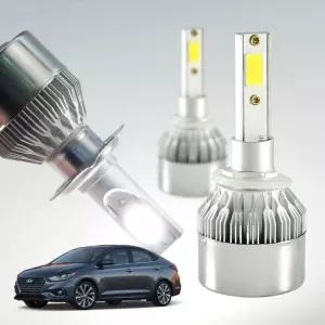 신형 엑센트 파워 알루미늄 LED 안개등차량용 오래가는 밝은 램프튜닝 등튜닝 등부품 자동차데이라이트 자