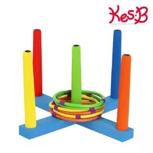 유치원 체육 실내운동 말랑 고리 링던기기 체육시간 체육대회 운동회