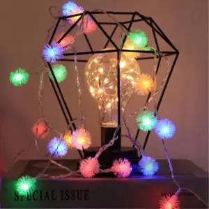 비타리토 믹스컬러 80구 10M 줄전구 눈송이 트리장식와이어무드등 스트링 크리스마스 장식용 조명 인테리어