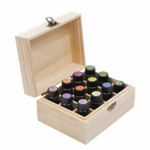 아로마오일 케이스 12구 공간박스 에센셜 보관함