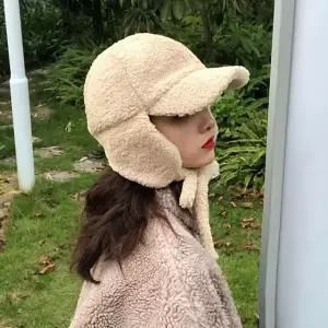 귀도리 귀달이 양털 군밤 장수 모자 캡모자 털모자 귀도리