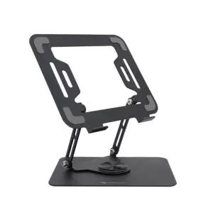 회전식 노트북 거치대 태블릿 쿨링 알루미늄 스탠드 맥북 랩탑 쿨러 받침대