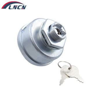 잔디 예초기 점화 스타터 5 스페이드 터미널 엔진 스위치 Husqvarna 725-0267 용 키 포함