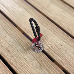 스프링 텐트 바닥재 고정 고리 오징어 데크팩 8개세트 용품 데크 데크핀 캠핑 설치