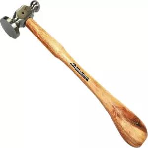 빅 혼 19871 1-1/4 인치 체이싱 해머 페이스 주얼리 금속 성형 평탄화 도구