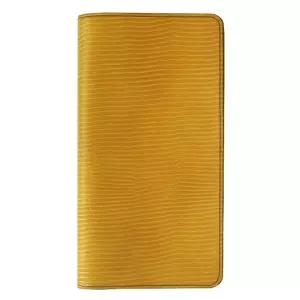 웍스 가죽수첩커버 플래너+속지 칸브리오 옐로우-포켓시스템다이어리 케이스 바인더 6공 이노 예쁜 만년