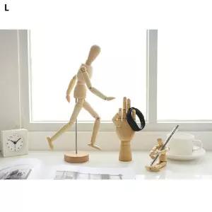 나무원목 관절인형 40cm미술 목각 데생용 인테리어소품 악세사리연출