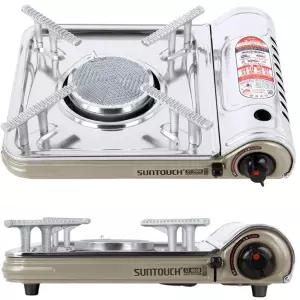 캠핑 야외 불꽃날림없는 고화력 세라믹버너 가정용 부탄가스 여행 휴대용 낚시