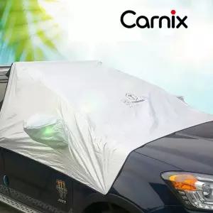 카닉스 차량용 햇빛가리개 반커버 성에L커버 에방지 자동차 성에 앞창 유리 커튼 커텐 용커버