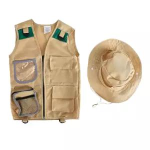 유치원 직업체험 탐험가 역할의상 모자 조끼 상상력 책임감 사회성