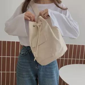 캐주얼 스트링 포인트 커플 학생 수납력 외출 슬링백미니크로스백 에코백 대가방 크로스백 미니백 휴대폰