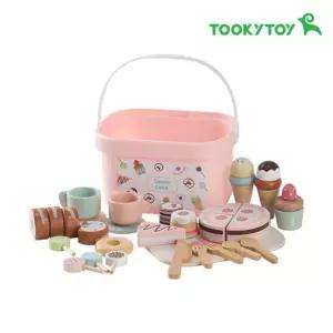 유아 사회성발달 원목모형 음식컷팅 카페놀이 요리체험 선물 엄마놀이