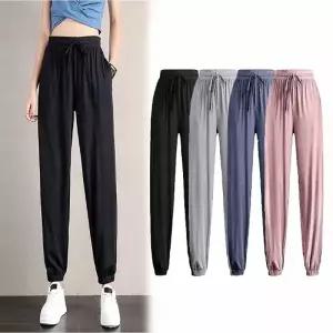 트레이닝 팬츠 원단 쿨 여자 여름 시원한 조거팬츠