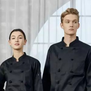 블랙 XL 긴팔조리복 웨어 주방유니폼 사복 요제빵기능사 사시험 쉐프클로젯 제과제위생 생웨어 주방 요리사