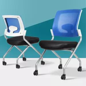 학원 강의실 쿠션감좋은 등반이 바퀴의자 보조간이 오피스 강당 세미나 등받이