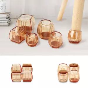 소음방지 식탁의자 가구패드 투명 발커버 발캡 발싸개 보호캡 쒸우개 체어삭스