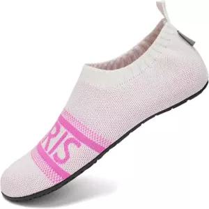 워터러브스 여성 맨발 워터슈즈 여행용 실내외 아쿠아 양말 비치 수영 서핑 요가 댄스 캠핑 필수품