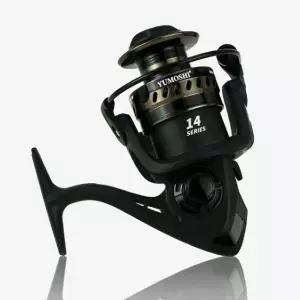 유모시 스피닝릴 낚시 바다 민물 낚시대 핸들S4바다 낚시용 장비