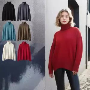 SIS-597 포그니 목티터틀넥긴팔 니트 폴라 여자