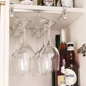 (신상꿀템) 스텐 와인잔 걸이 거치대 홀더 와인렉