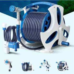 마당청소 세차 텃밭농사 호스릴 20 30 50m 수도꼭지연결 전원주택 수영장 화단