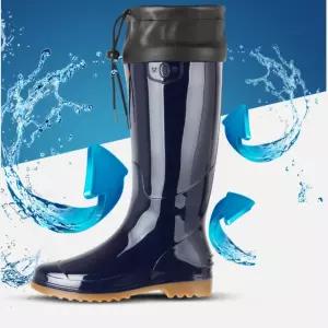 선상낚시 농사 어부 방수 남성 긴 카프장화 수산시장 주말농장 미끄럼방지 고무