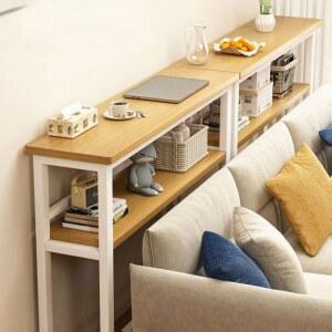 선반 수납장 좁고 책꽂이 책장 화이트랙 폭 원목 슬림 쇼파뒤 좁은 1 80x20cm 테이블 수납 틈새 긴 한뼘 사이드 홑겹 침대