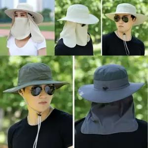 판더코리아 남자벙거지모자스포츠 운동 낚시용 레저용 챙넓은 자외선차단