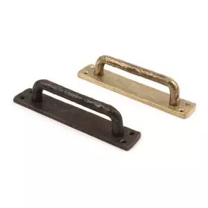 손잡이(2구 베이직황동주물판 128P)택색상엔틱 도어 방문 출입문 장식장 인테리어