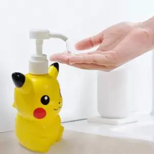 욕실 디스펜서 포켓몬 피카츄 입체 핸드워시 500ml거품 화장품 샴푸용기 클렌저 공용기 캐릭터