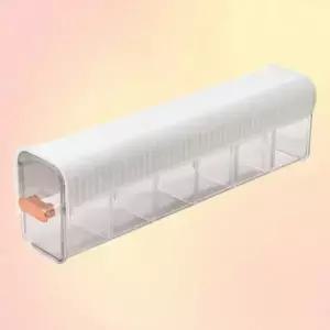 ( )문안쪽 부착 공간절약 수납 정리함 6칸 슬림 칸칸이