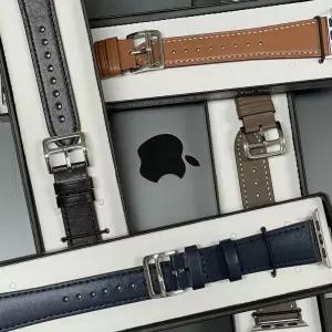 애플워치가죽스트랩 호환 워치7 울트라 SE 밴드줄 케이 갤럭시 시계 트랩