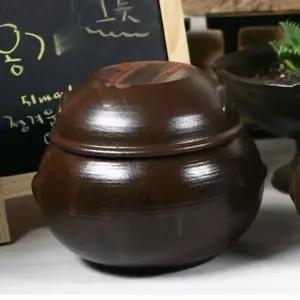 자배기 옹기 항아리 4호 1kg미니 작은 고추장 단지 양념통 양념 전통