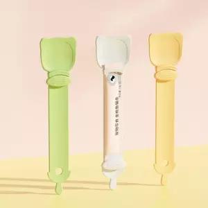 (토마)간식 먹이스푼 펫 수저 사료 숟가락 3개(CN44)짜개 고양이 츄르 스쿱 반려묘 사료통 간식 슬로우식기