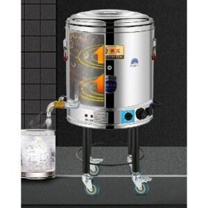 업소용 이동식 전기 보온물통 급식실 육수 이동식물통 캠핑 보온통 보온카