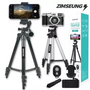 짐승 카메라 스마트폰 프리미엄 4단 삼각대여행용품 여행삼 휴대용삼 핸드폰삼 셀카 셀카삼 폰삼 삼봉 블루