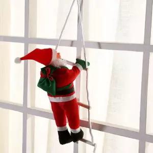 사다리타는 산타 2인 크리스마스 트리 장식 용품 성탄절 벽장식 소품데코 꾸미기 테리어 나무 세트 장식볼