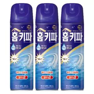 홈키파 엘비이 수성 알파뉴에어로졸 x 3개 스프레이모기약 해충 뿌리는벌레 가정용 용살충제 효과좋은 뿌리