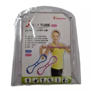 스타 젤리 튜브 핑크 약 스트레칭 근력 운동 피니-스헬스용 홈용 준비용 초보자용 소프 레이닝 실리콘 컬러