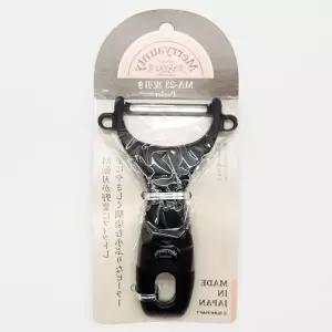 일본산 일자형 안전 감자칼 블랙 야채 껍질까기 필러 예쁜 까기 일제 손이편한