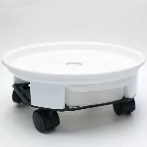 [에이치플러스몰]bns 바퀴달린 이동식 화분받침대 중형 물받이포함