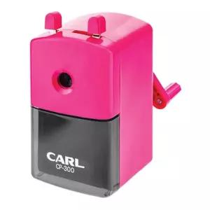 CARL)색연필전용깎이(CP-300 핑크)깎기 핸들깎이 디자인 수동 깎이 깍기 깍이