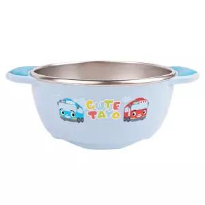 타요 더블양수논슬립스텐공기 (573600)식기 캐릭터 어린이 키즈