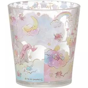 산리오 리틀트윈스타 아크릴컵 280ml 500725휴대용 아크릴 주스 쥬스 음료 물컵 디자인