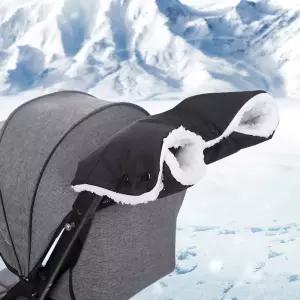 겨울 외출 필수 유모차 웨건 방풍 방수 핸드머프카트 자전거 자워머 장갑 방한 용품