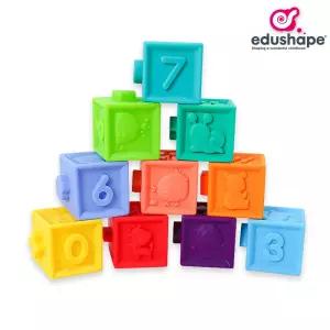 소프트 팝블럭10P유아완구 장난감 큐빅 블록