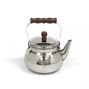 [오너클랜]bns 나무손잡이 스텐 주전자 1L