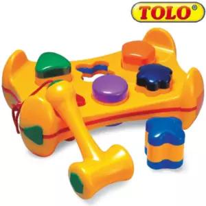 톨로 도형 망치 놀이 장난감 키즈 어린이 공구