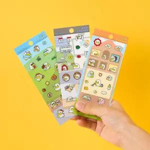 곽철이 투명스티커귀여운 이스티커 다꾸 다이어리 캐릭터 데코